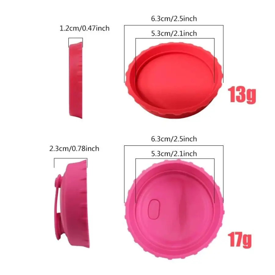 Silicone Water Bottle Lid, 6 Counts Colorful Soda Can Lid, Dustproof Sealing Lid for Home Kitchen Office Outdoor Camping