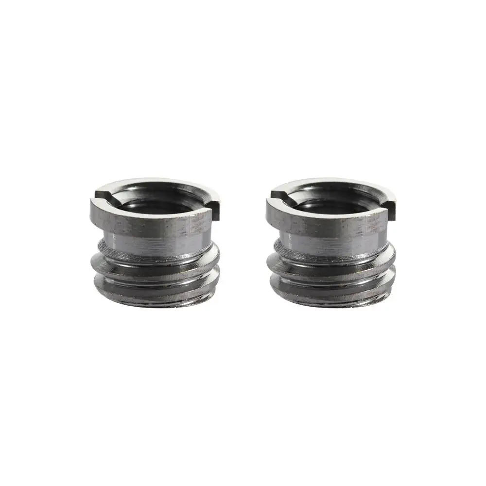 5pcs/pack Tripod Heads 1/4 to 3/8 Camcorder Reducer Bushing Converter Convert Screw Standard Adapter for DSLR Camera