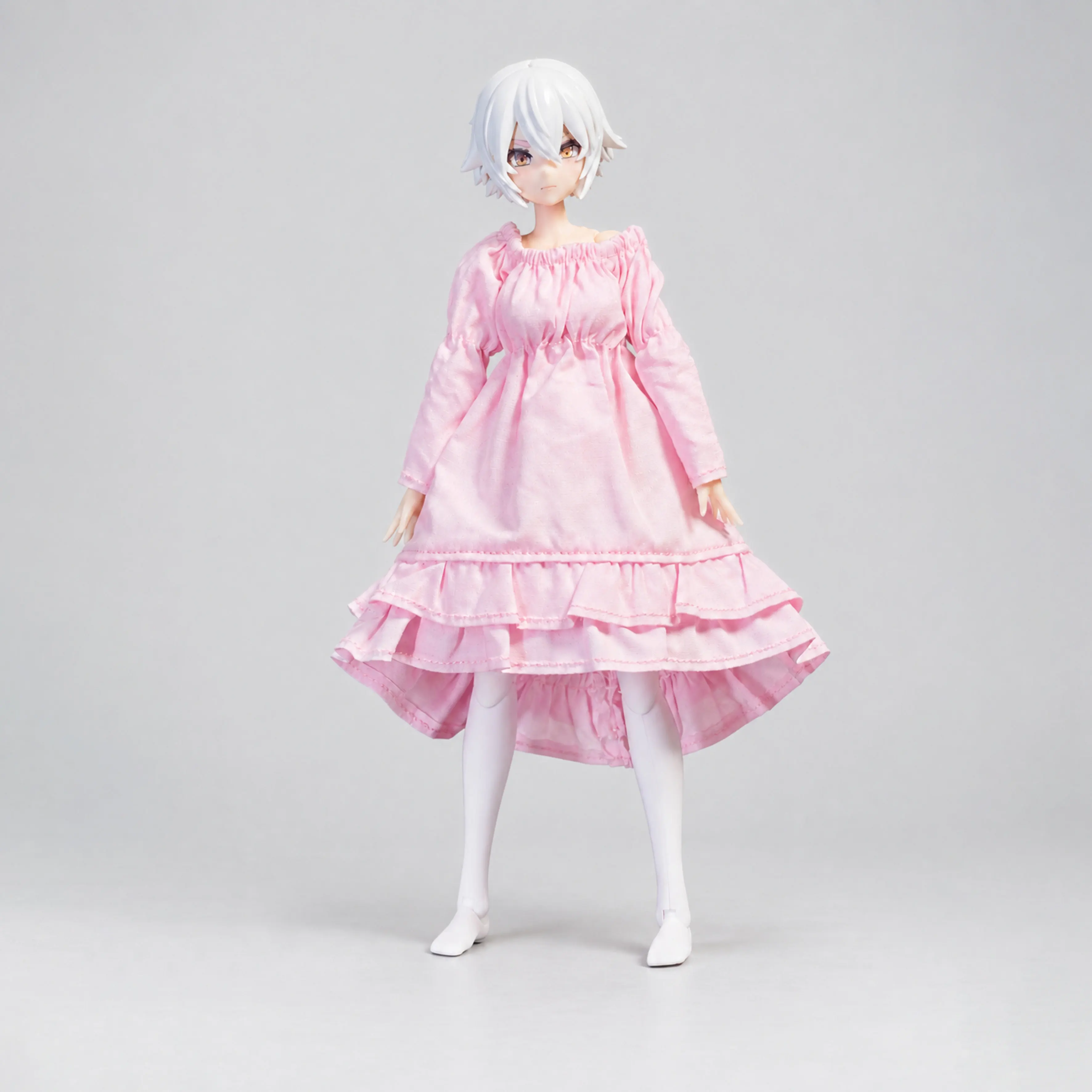 1/12 Scale Clothes Figures Lace Wedding Tulle Gown Vintage Dress figma shf SNAIL SHELL Mecha Girl Romankey Doll Outfits