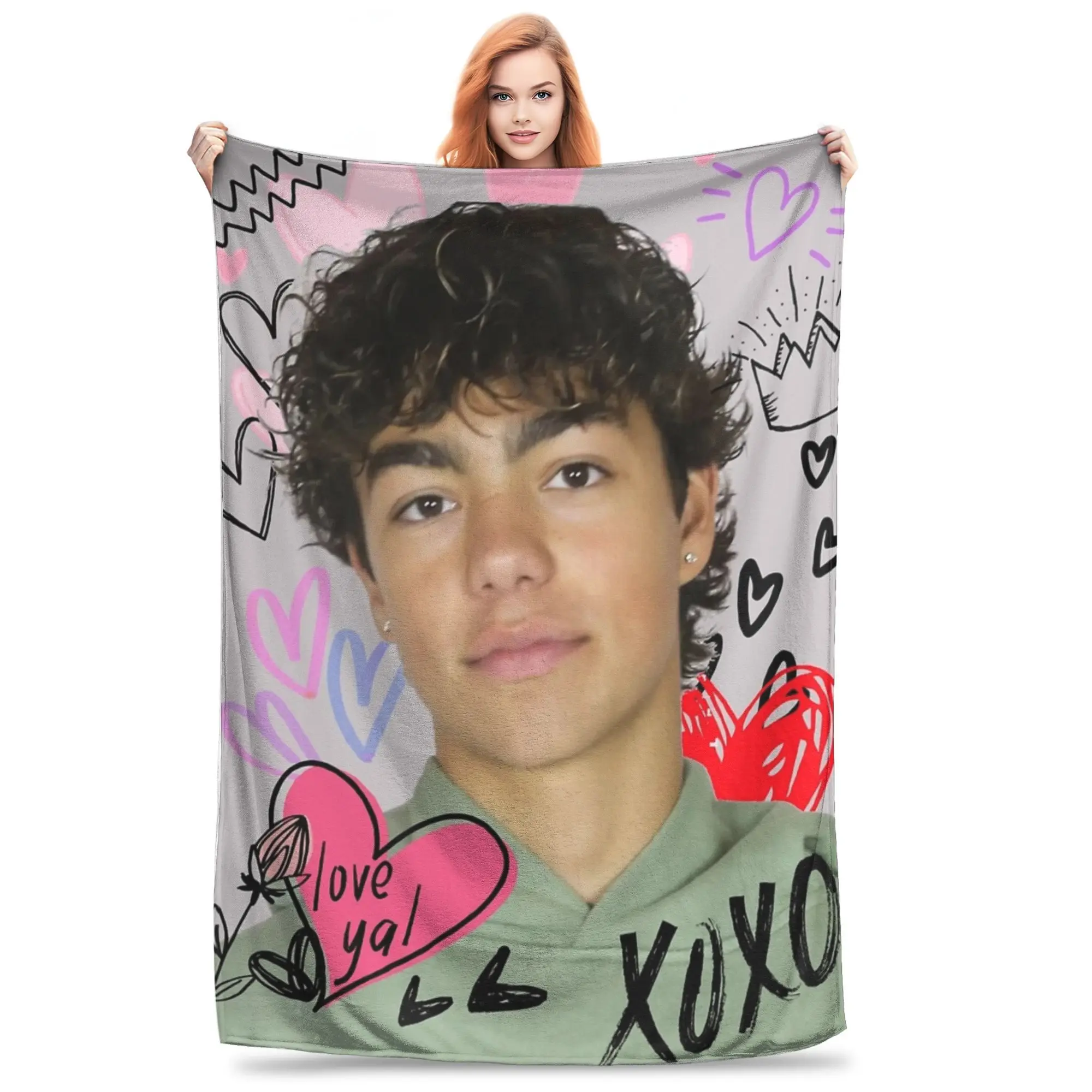 

Подарочное одеяло Малачи Бартон для мужчин и женщин, супер мягкие уютные пледы для гостиной 50x60 дюймов, разные размеры