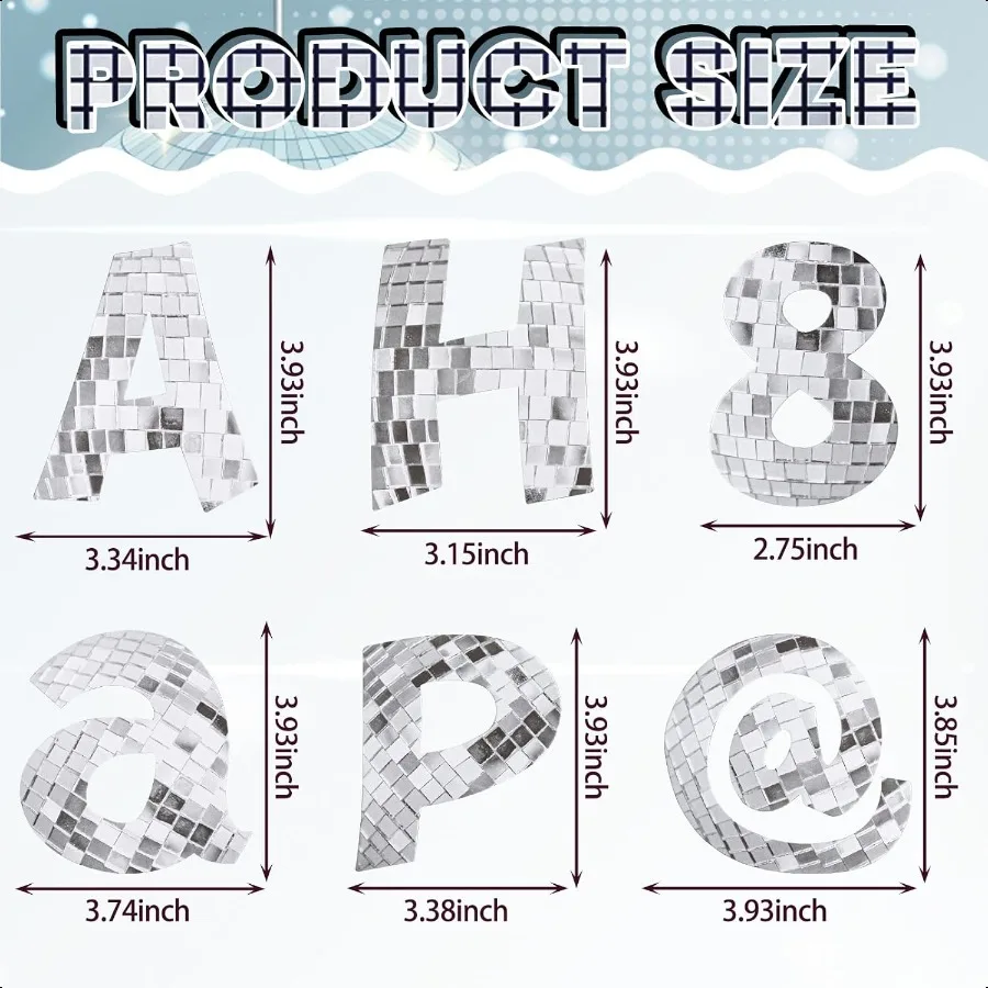 216 قطعة لوحة الإعلانات رسالة 4 بوصة الملونة ملصق مجلس إلكتروني انقطاع الأبجدية عدد الترقيم الرموز كومبو مجموعة مع Adh