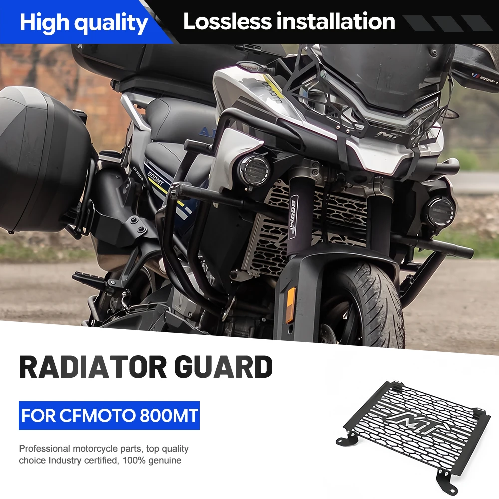 Radiator Guard Sport Touring Explore Radiator Grille Guard Cover Protector Anti Gravel And Debris For CFMOTO 800 MT