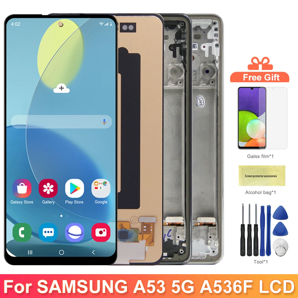 استبدال شاشة LCD لجهاز Samsung Galaxy A53 5G: دليل شامل لاختيار الشاشة المثالية