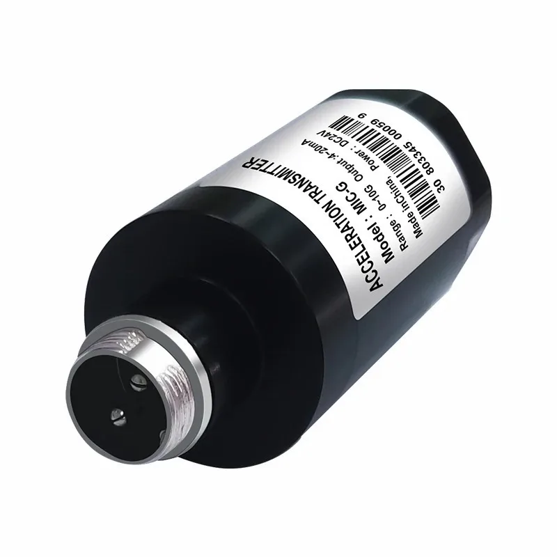 4-20mA Output Industrial Piezoelectric Vibration Sensor Accelerometer 20mv 30mv 50mv 0-20mm/s Stainless Steel