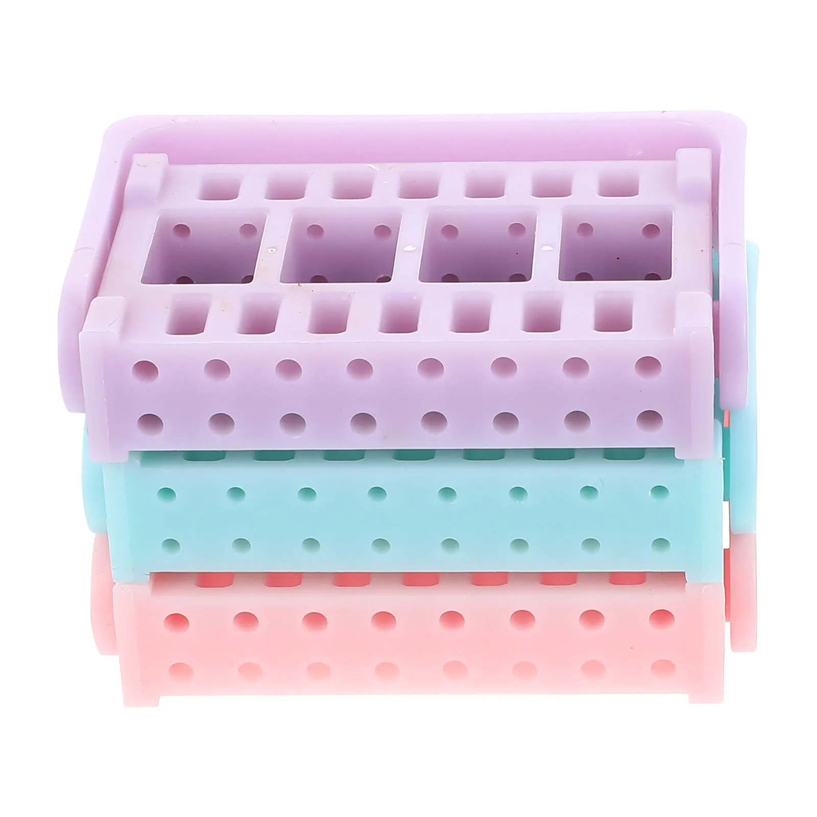 3 قطعة رأس مطحنة التخزين المنظم الثقيلة مسمار الفن ملحق رف نظيفة سطح المكتب مريحة مسمار مثقاب الرف العرض