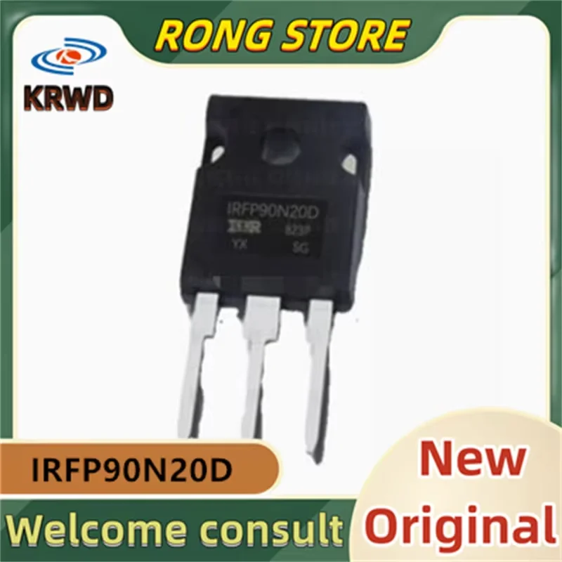 (5 PZ) IRFP90N20D IRFP90N20DPBF 90N20 TO-247 Nuovo e Originale Chip IC