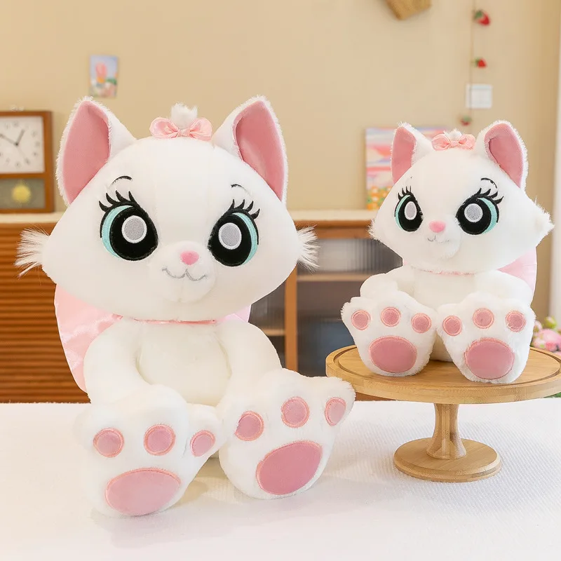 

Disney The Aristocats Marie Cat Plush Kawaii Cartoon Creative Children's Sleeping Doll Gifts for Boys and Girls Stuffed Animal