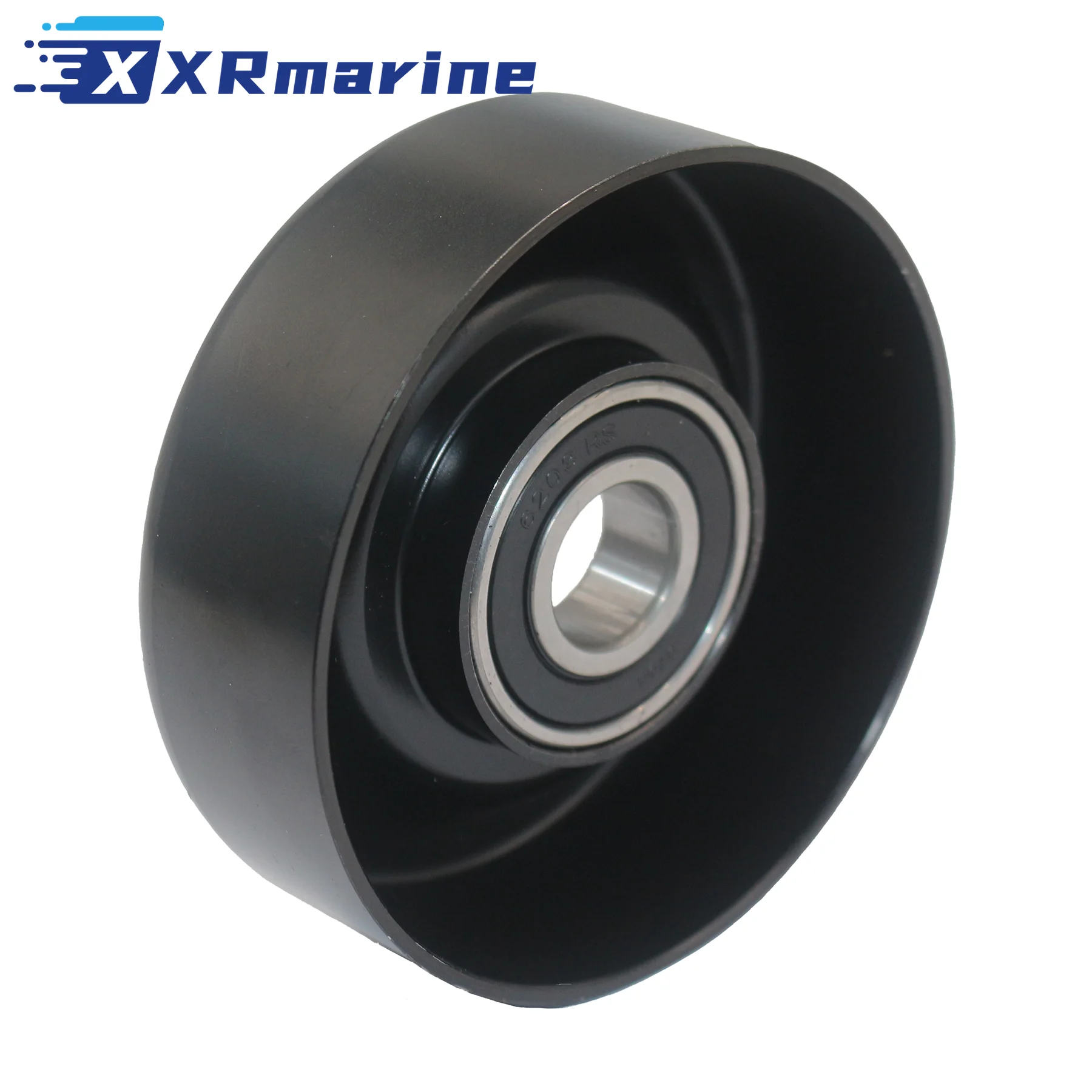 Serpentine Idler Pulley for Volvo Penta 3.0L 4.3L 5.0L 5.7L 8L 8.1L DPX375/420 V6/V8 Engines OE: 3861009