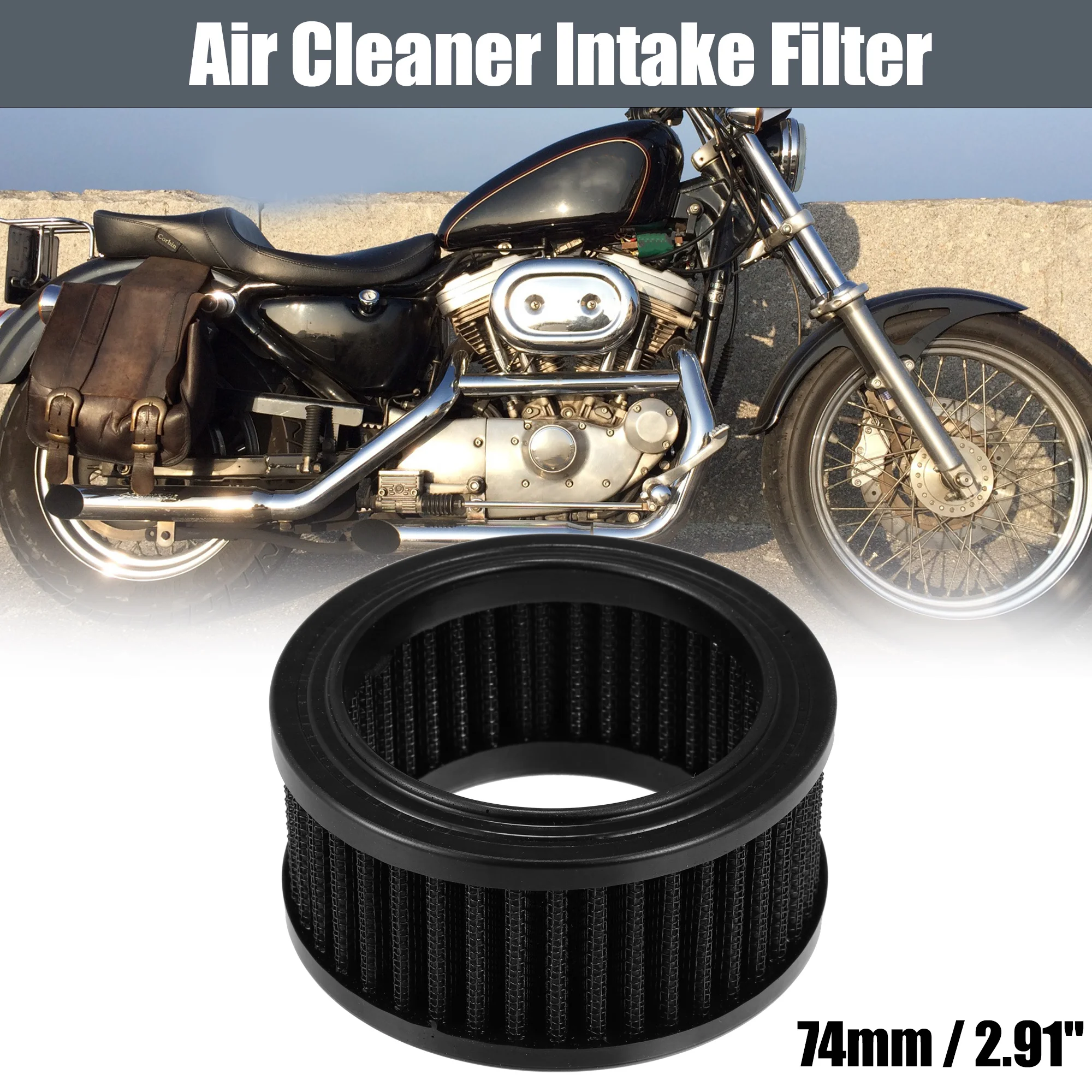 

Air Filter Cleaner for Harley-Davidson Sportster 883 1988-2015 for Harley-Davidson Sportster 1200 1988-2015