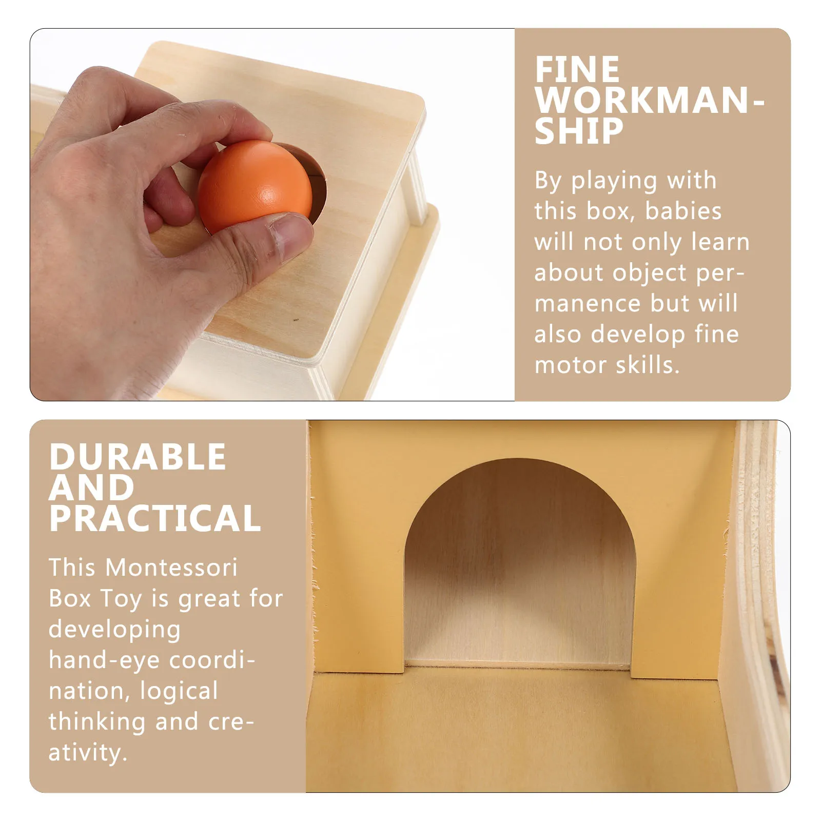 1pc moeda de madeira para crianças bebê agarrando reconhecimento de cor educacional montessori caixa habilidade motora fina treinamento objeto da criança