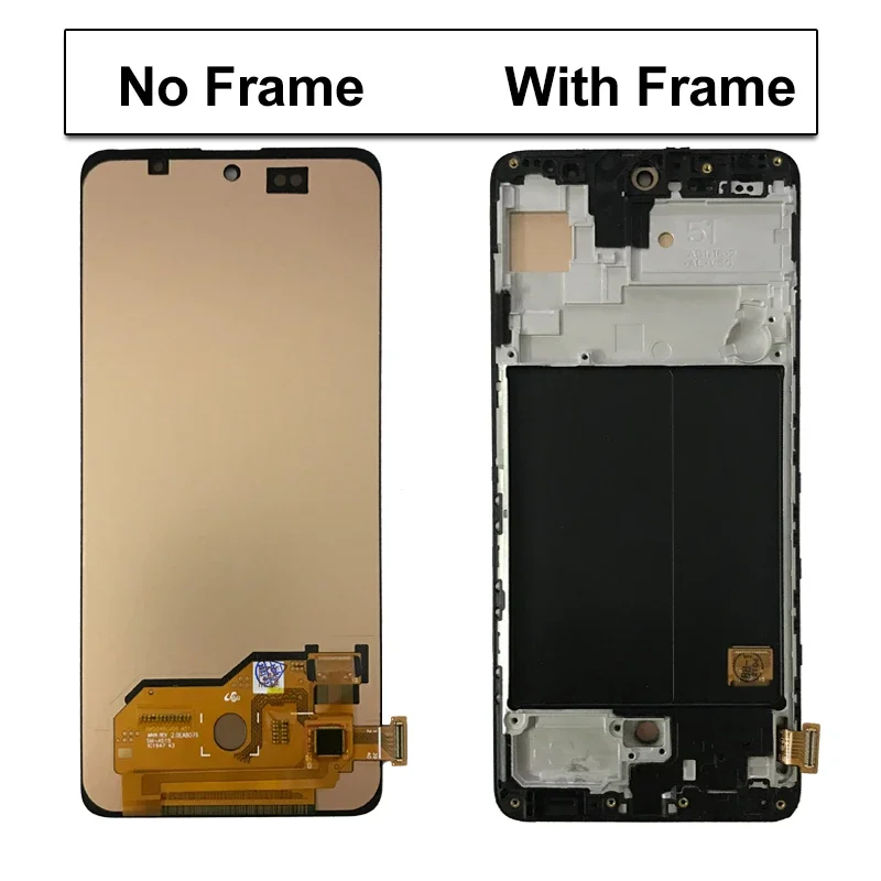 Super AMOLED For Samsung A51 A515 LCD Display A515F/DS A515FD A515 LCD Display Touch Screen Replacement A515F Display