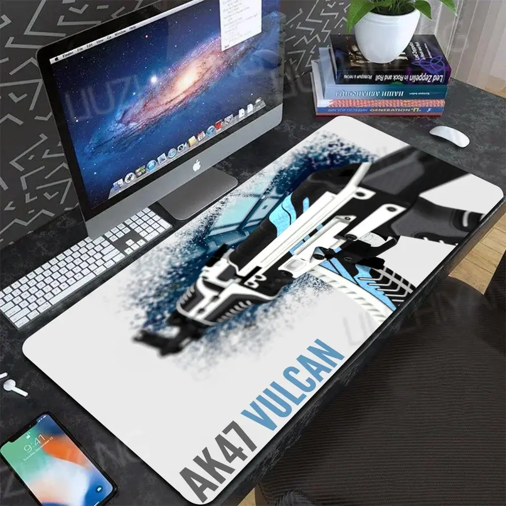 CS GO Sniper Gun Mouse Pad Komputer Baru XXL MousePads Keyboard Mat Gamer Lembut Kantor Karpet Meja Tikar Desktop Panjang MousePad