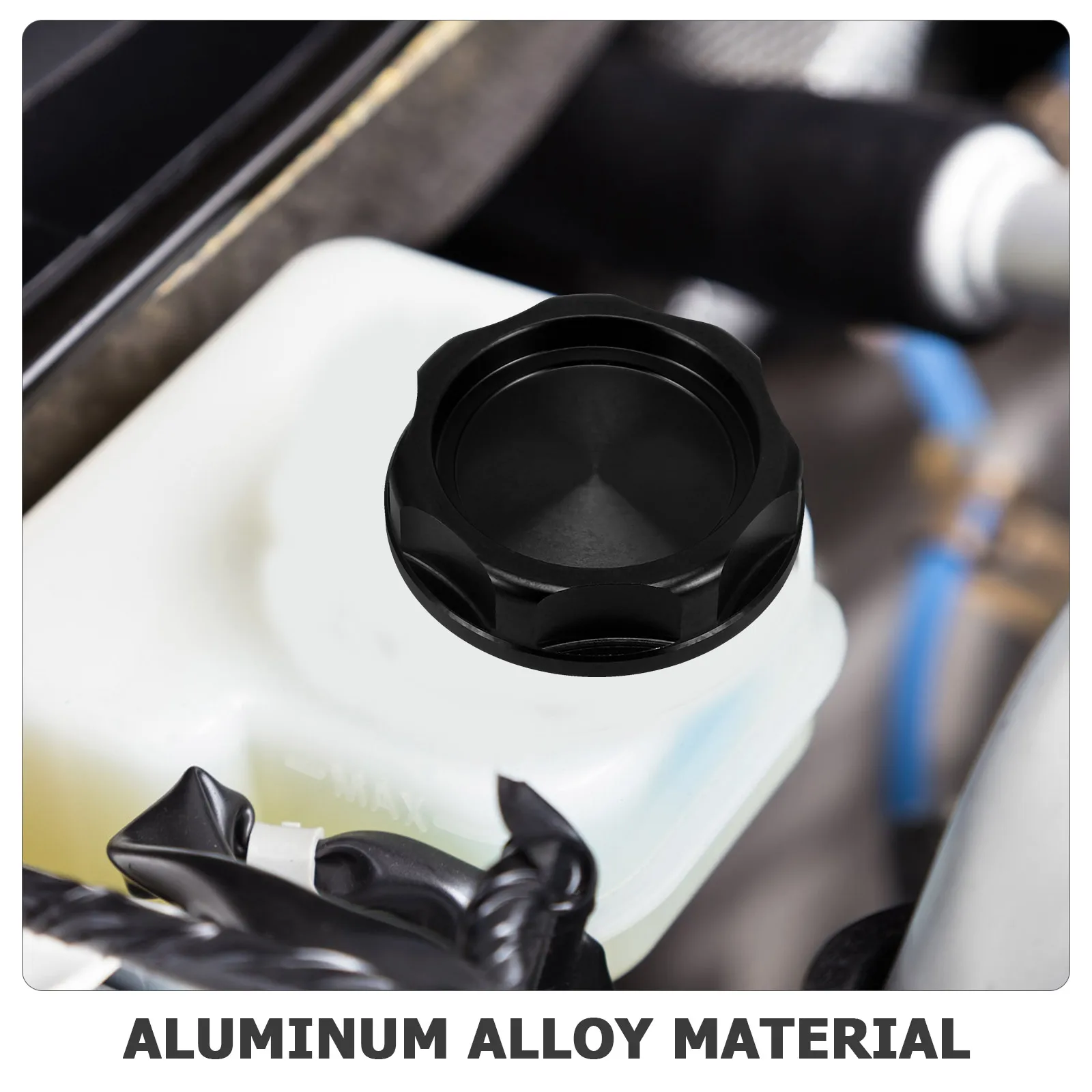 

Car Oil Tank Lid Aluminum Alloy Fuel Tank Cap Replacement Compatible for Honda Vehicle Engine Car Modified Part