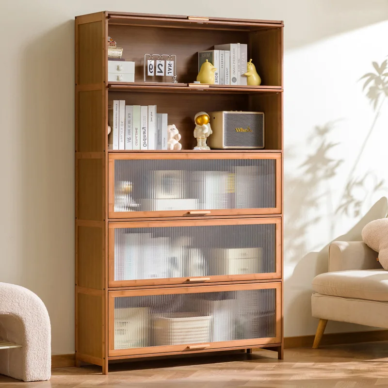 Dust-proof storage cabinet Floor-to-ceiling multi-layer locker Multifunctional household bedroom