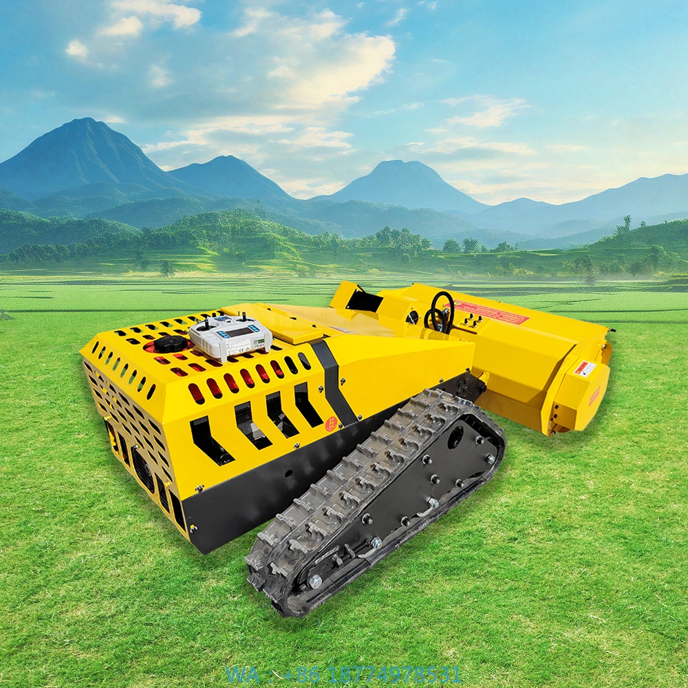 propelled Lawn Mower Garden Grass Cutting  Shipping Commercial Zero Turn Electric Lawn Mowers Remote Control Self-