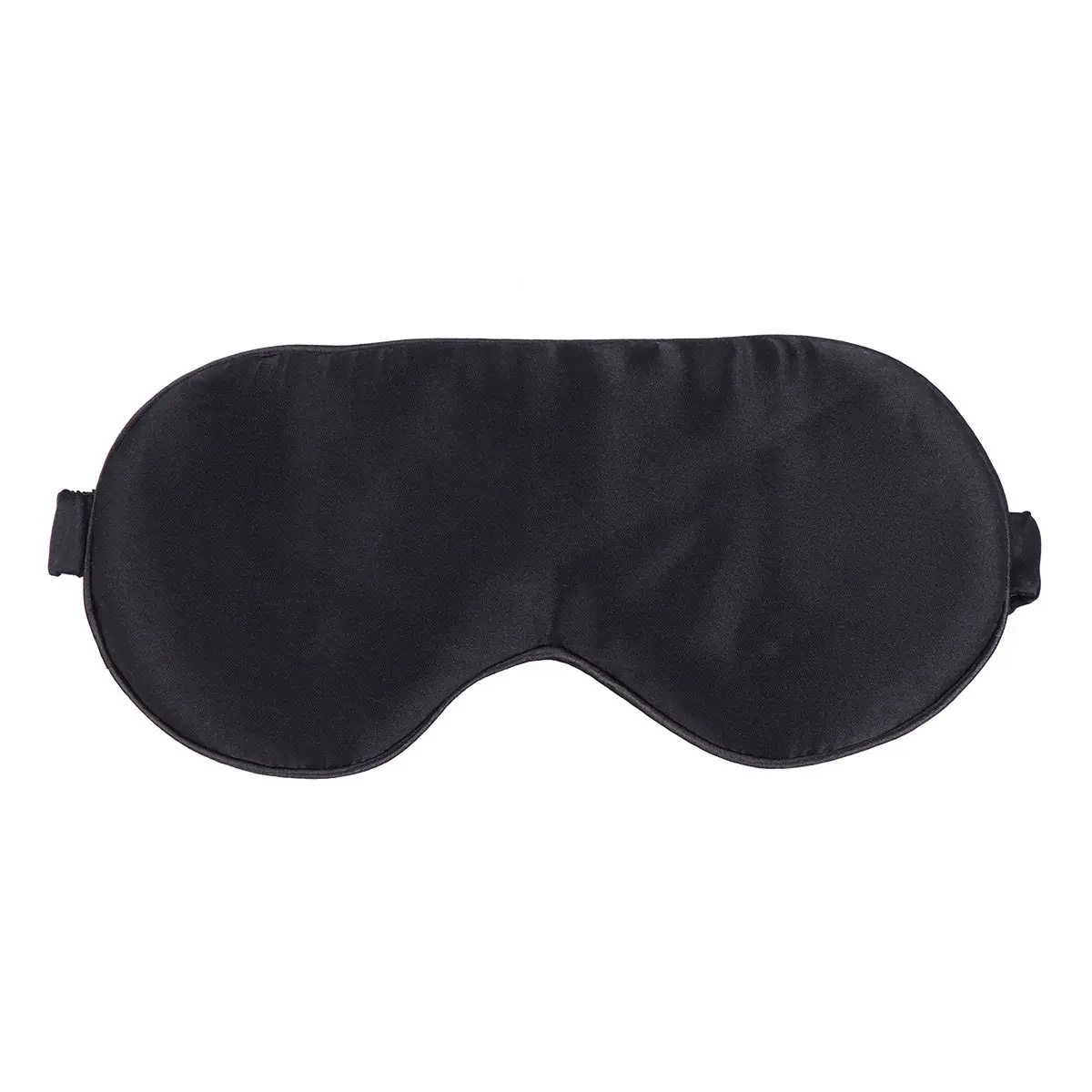 1Pcs Silk Sleeping Eyeshade Soft Lightweight Eye Mask Shading Blindfold Nose Bridge Design for Travel Home Sleep Relaxation