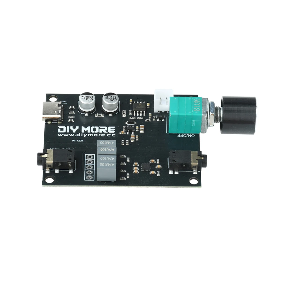 Kopfhörerverstärkerplatine MAX97220 mit 3,5-mm-Kopfhörerschutz ALPS-Potentiometer – Detail 15