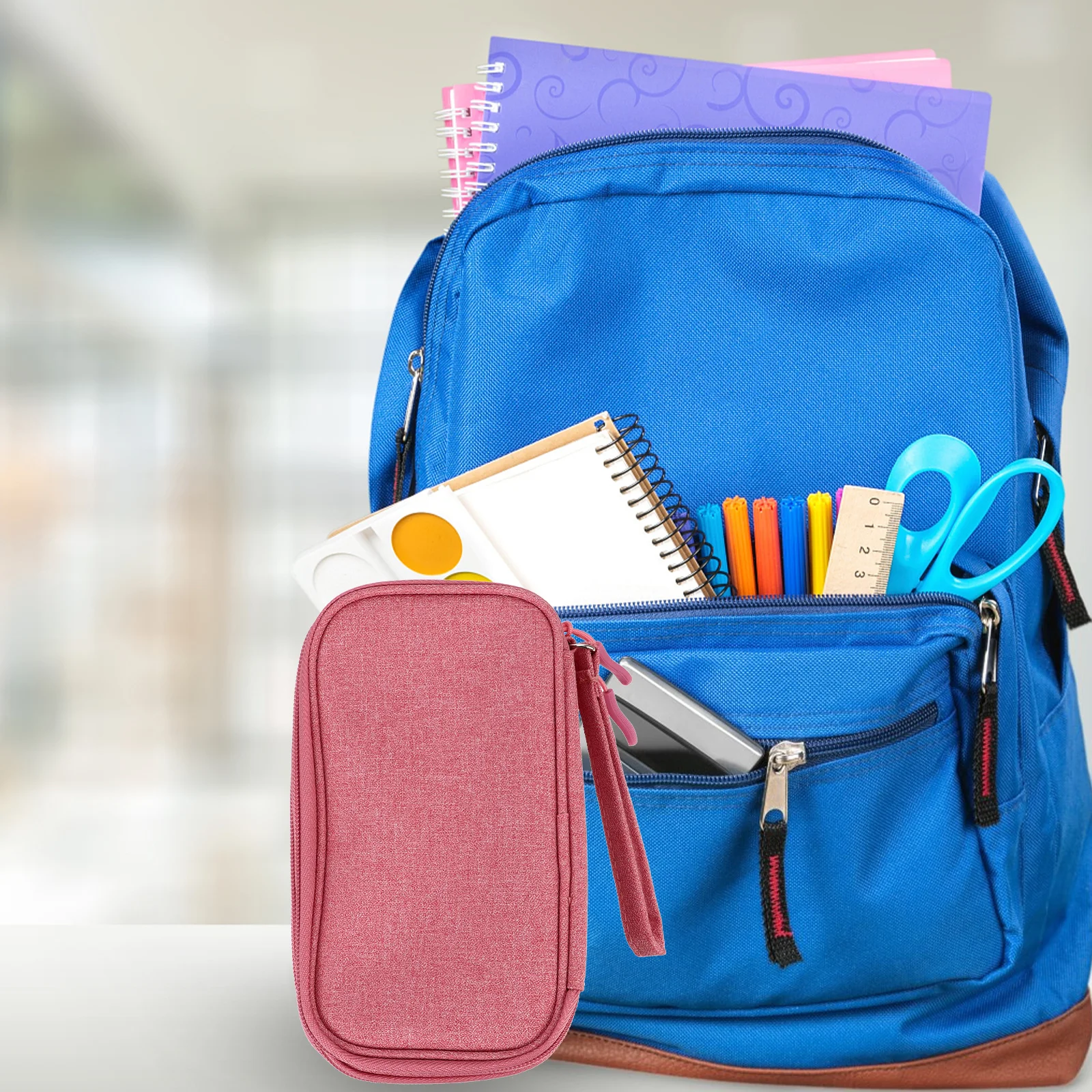 

1Pcs Digital Accessories Organizer Bag Portable Small Sundries Pouch for Data Cables USB Cables Power Bank Home Travel Storage