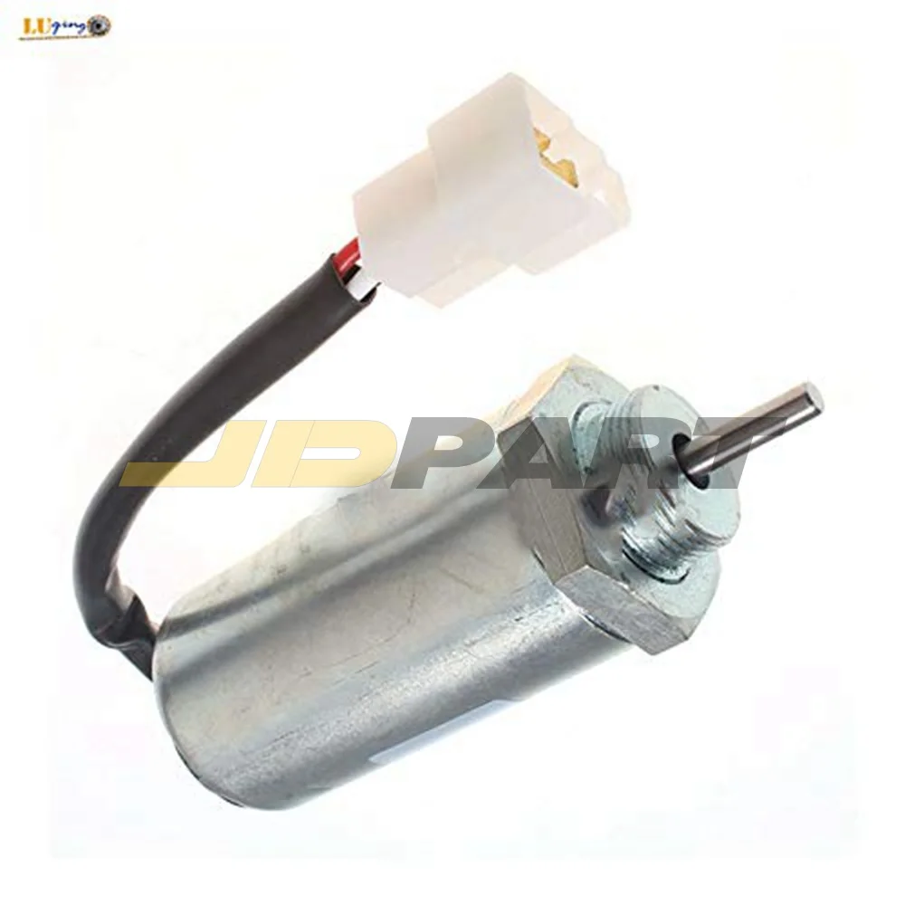 Good Guarantee Fuel Shutoff Solenoid 12V For JCB Mini Excavator 8080/8055 ZTS/8065 RTS/8085