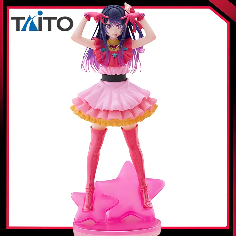 

В наличии оригинальные TAITO T-most OSHI NO KO Hoshino Ai Коллекционные игрушки 25 см Фигурка Аниме Модель Украшения Детские подарки