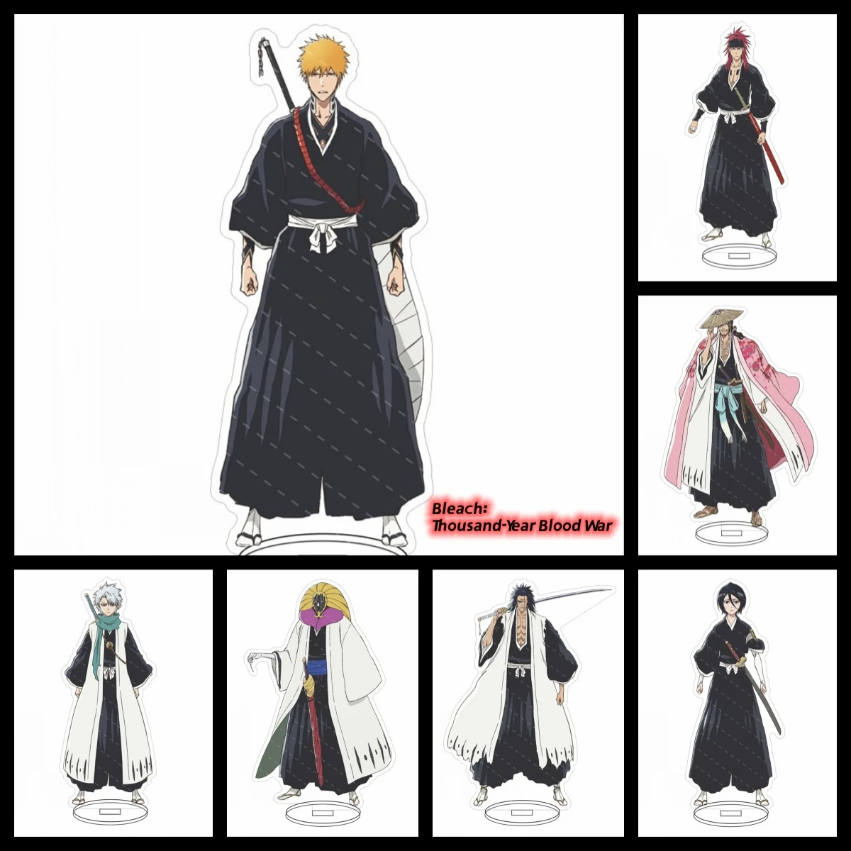 

15cm Anime BLEACH Figure Character Standing Sign Kurosaki Ichigo Acrylic Stands Model Desk Decor Props Gift Firend toy