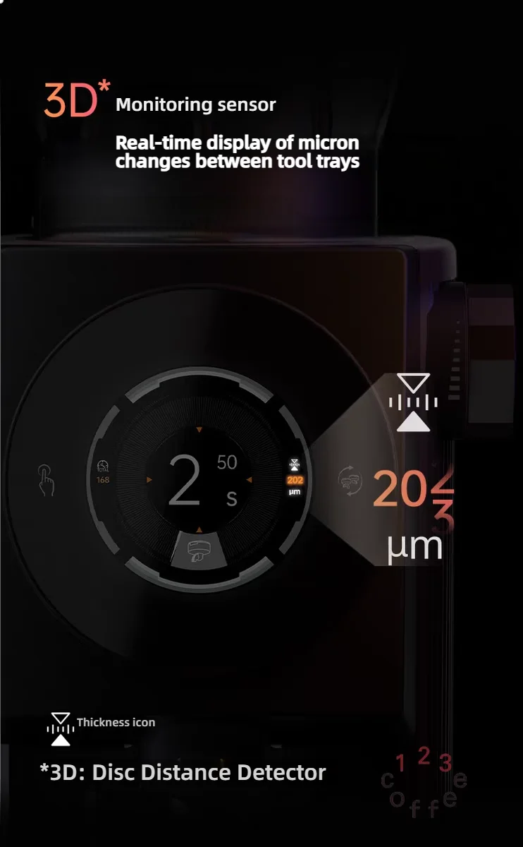 HomeWise GE83 komercyjny młynek do kawy plazmowa konstrukcja eliminująca ładunki elektrostatyczne 83mm płaskie zadziory elektryczny młynek do kawy espresso