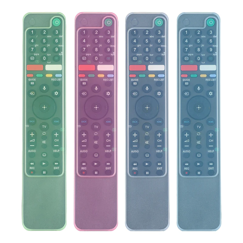 Silicone Remote Control Case Compatible With Sony RMF-TX500P RMF-TX600U RMF-TX500U RMF-TX600E RMF-TX500E RMF-TX600P RMF-TX500P