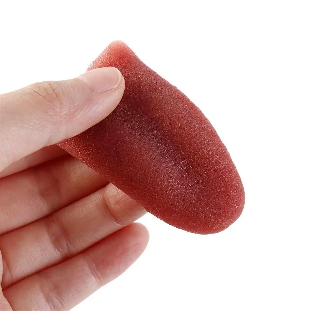 ลิ้นปลอมฮาโลวีน 3 ชิ้น ลิ้นปลอมเหมือนจริง ปลอดภัย ลิ้นปลอมสำหรับงานปาร์ตี้