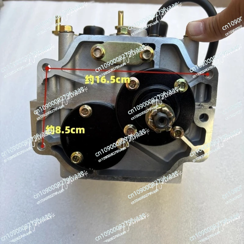 V3 gear changer, three-wheel motorcycle three-speed mid-gearbox with afterburner