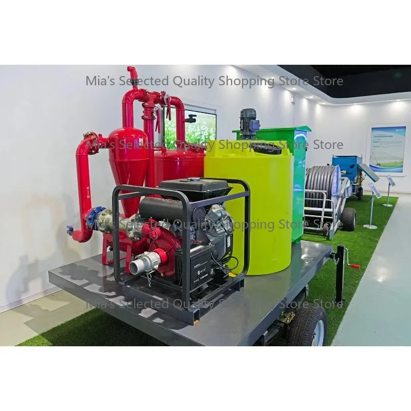Integrated Automatic Farm Irrigation System Metal Automatic Corn Spreader and Water Produce Equipment