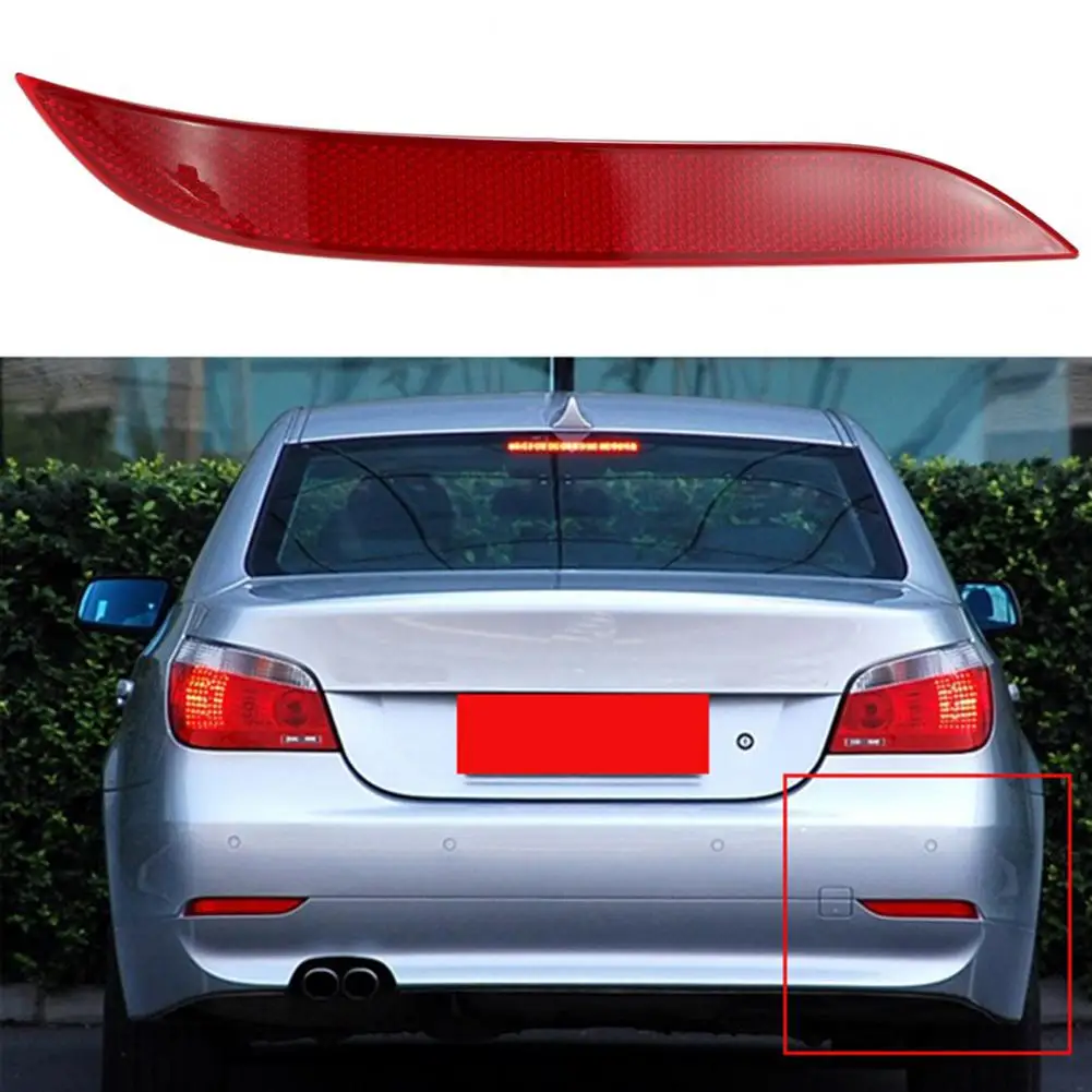 Useful Easy Installation ABS Tail False Light Reflector Dust-proof Right Left Rear Bumper Cover Reflector