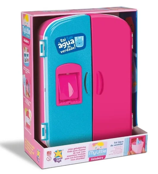 Duplex Refrigerator My Little - Sai Agua de Verdade - Divertoys