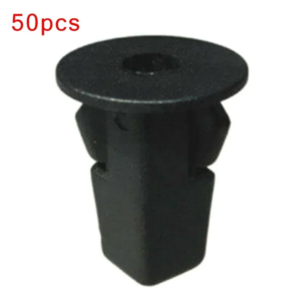 For Toyota 50pcs Car Fender Liner Clips Screw Fastener Grommet 90189-06065 For Camry For RAV4 Auto Fender Clamp Nylon