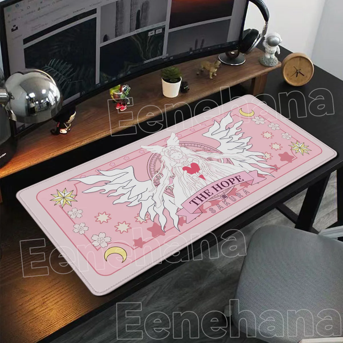 Cardcaptor Sakura Magic Formation Anime Mouse Pad Desktop Creative Desk Keyboard Personalized High definition printing Mouse Pad