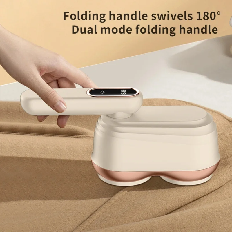 Rechargeable Double Head Lint Remover 2000mAh 20000rpm with LED HD Digital Display 50ML Fuzz Trimmer for Clothes And Sweaters