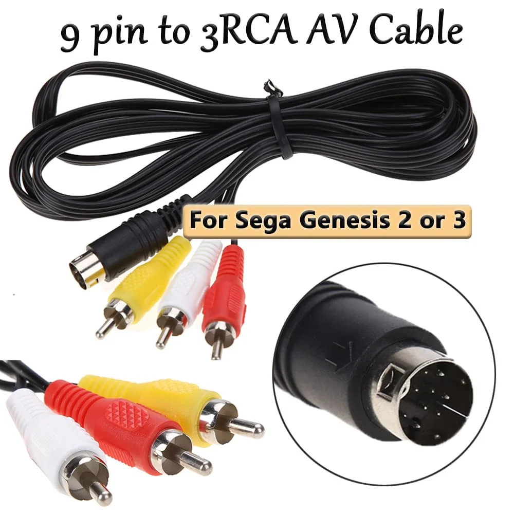 180Cm 3RCA 1.8 9Pin… - image