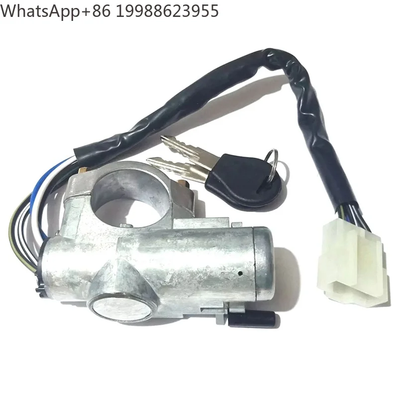 D21 48700-01G25 Ignition Key Switch Lock Cylinder With Key 48700-75P25