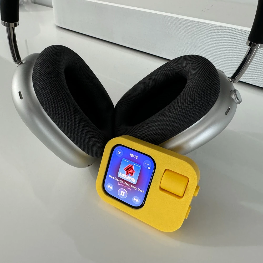 

3D-печать для Apple iWatch 45/44 мм, декомпрессионный защитный чехол для часов, аксессуары для умных часов с одной рукой