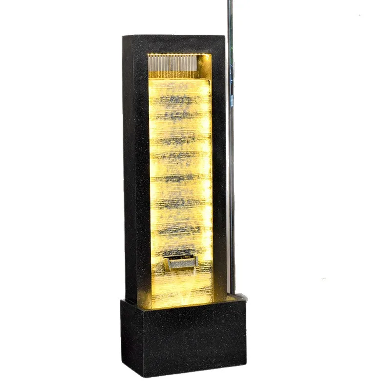 Office Indoor FountainLandscape Fountainsitting Indoor FountainScreen Plutus Home Decor Фигурки В Миниатюрах ZY50XBJ
