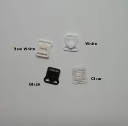 Nylon Resin Nursing Bra Strap Clasps, Snap Buckle Tie Hook, Breastfeeding Underwear Lingerie,Inner Diameter, 12*15mm,
