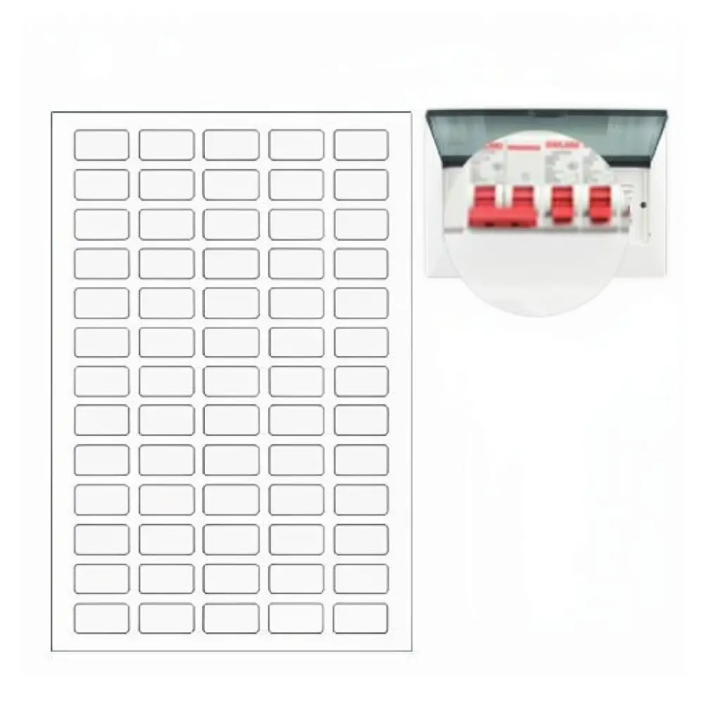 Electrical Switch Identifier Decal Decorative Electric Meter Box Cover Home Utility Wall Waterproof Label Sticker