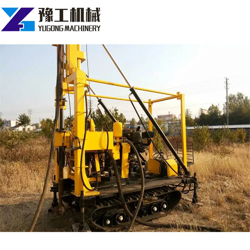 YG HYZ-130 M Deep Core Drilling Rig Crawler Water Well Drilling Rig  for Sale Borehole Drilling Rigs Driven By Diesel Engine