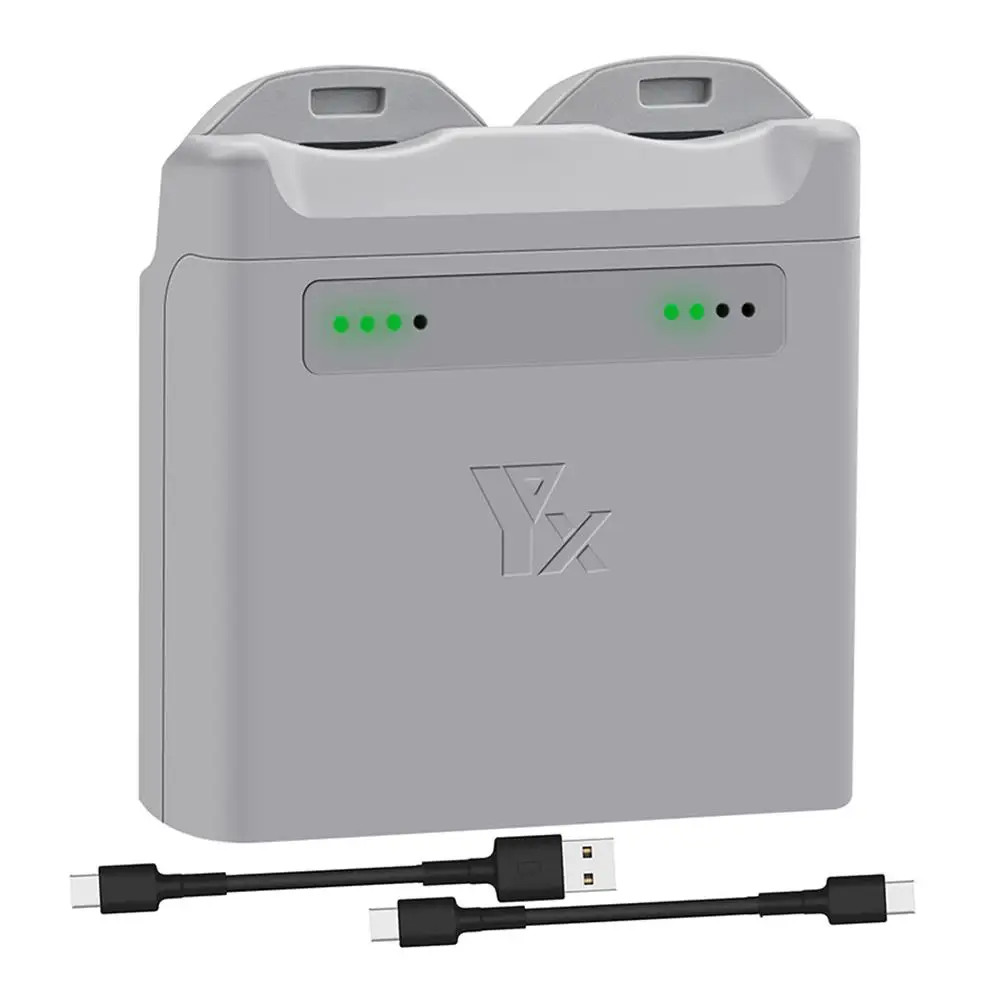 Airies de chargeur de batterie bidirectionnel pour Dji Neo, gestionnaire de charge, accessoires de banque d'alimentation, 2 voies, U9x8