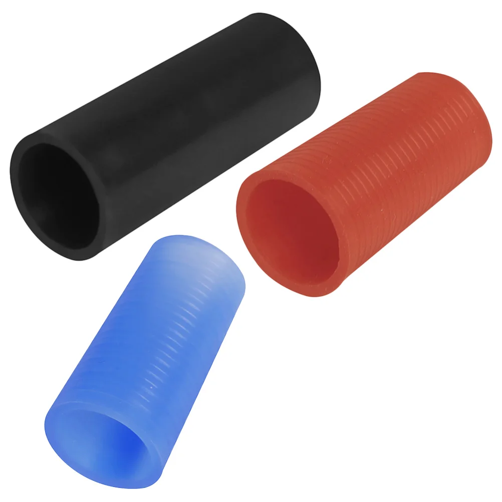 

3 Pcs Sac Silicone Sheet Saxophone Neck Cover Part Instruments Accessories Replacement Parts Case