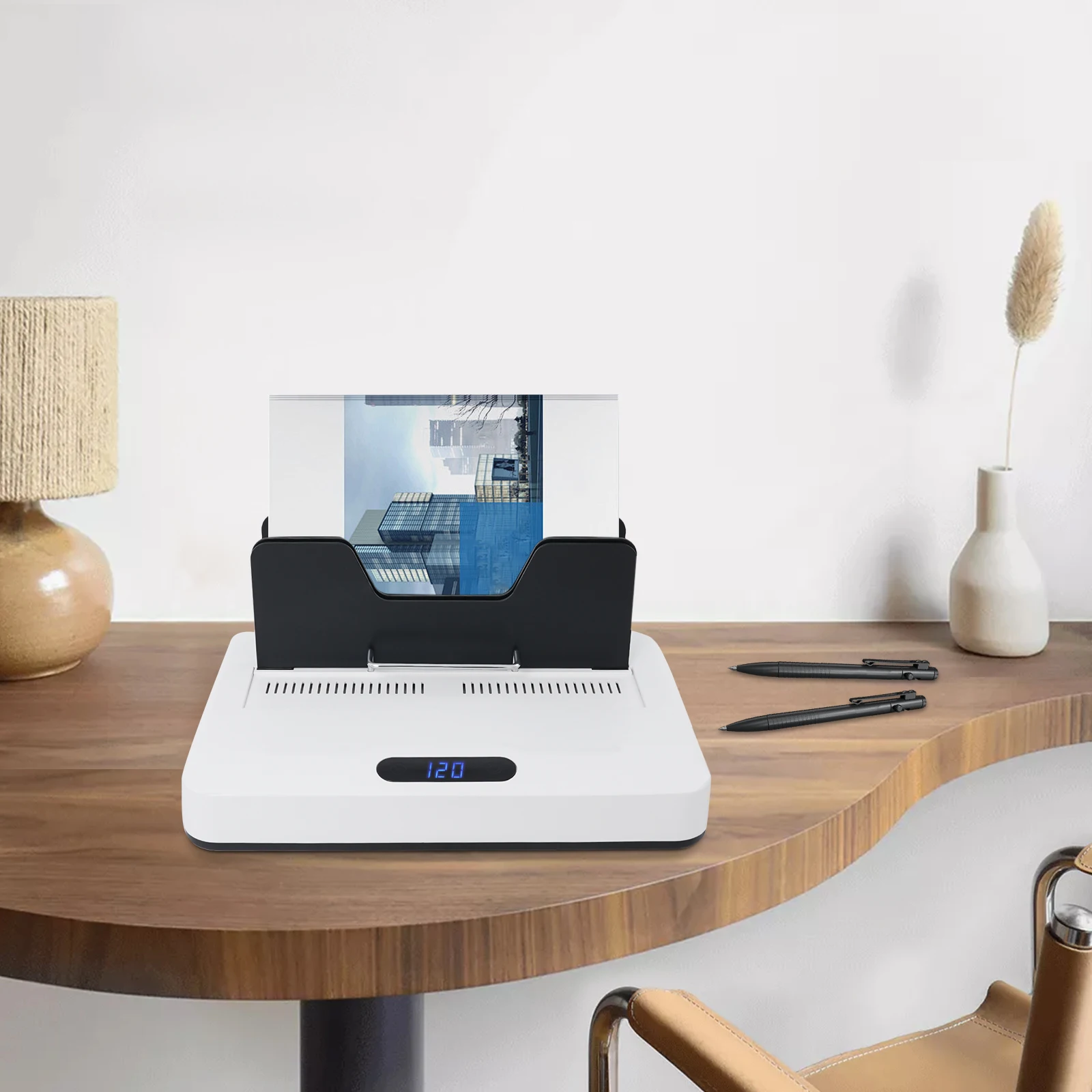 

No Preheating Required And Punching Hot Melt Adhesive Electric Heat Binding Machine Applicable To Bid Documents And Books