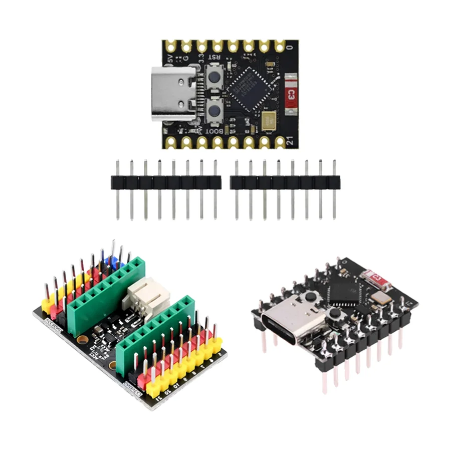 ESP32-C3 Development Board, SuperMini WiFi Bluetooth Core Board, Soldered/Unsoldered/Expansion Options for Arduino IoT Projects