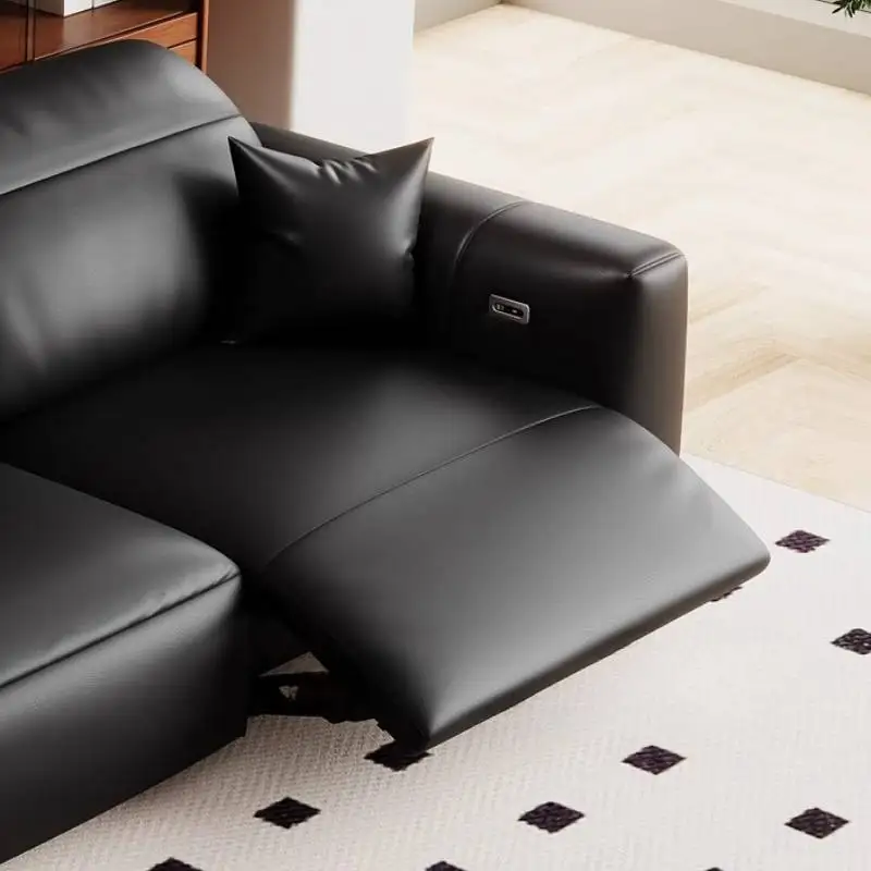 Nordic Black Electric Recliner Sofas Design Cheap Modern Single Living Room Sofas Luxury Quality Banken Woonkamer Furniture
