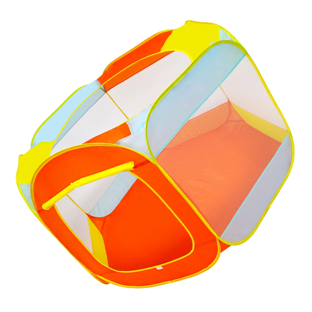 Tente pliante pour enfants, 1 pièce, maison de jeu pour enfants, château de jeu, extérieur, intérieur, résistant à l'eau, forme de lumière vibrante