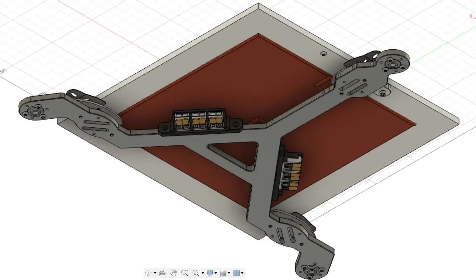 Funssor VoronTrident 3D printer MIC6 Kinematics Bed kinematics mount  CNC  base plate for Trident Z leveling Designed  DoubleT