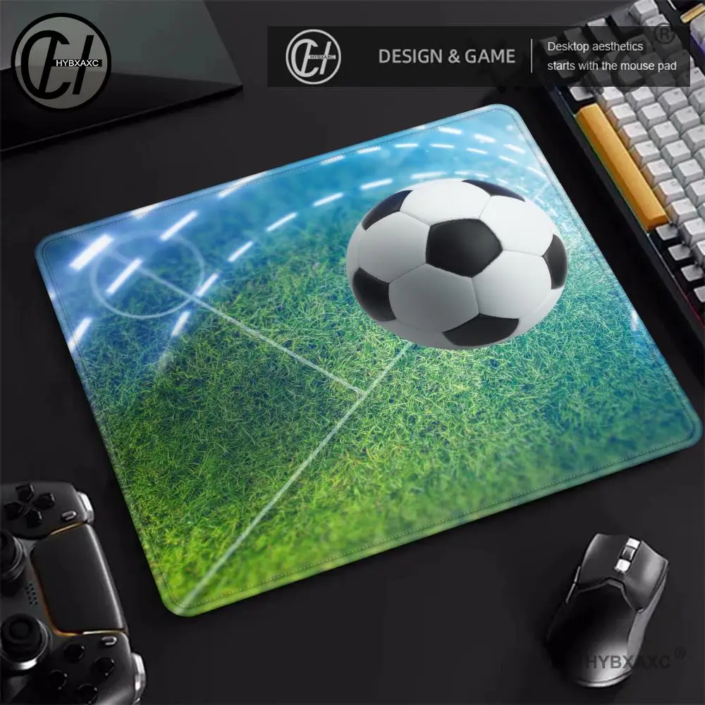 

Small Mouse Pad Soccer Football Desk Pad Pc Gaming Accessories Mausepad Custom Table Mat Cartoon Non-slip Keyboard Rubber Carpet
